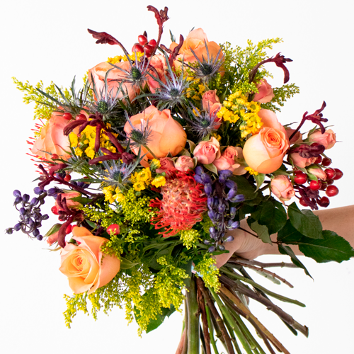 Precious Stone Fresh Flower Arrangement