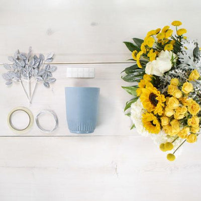 Fresh and Sunny DIY Flower Design Kit